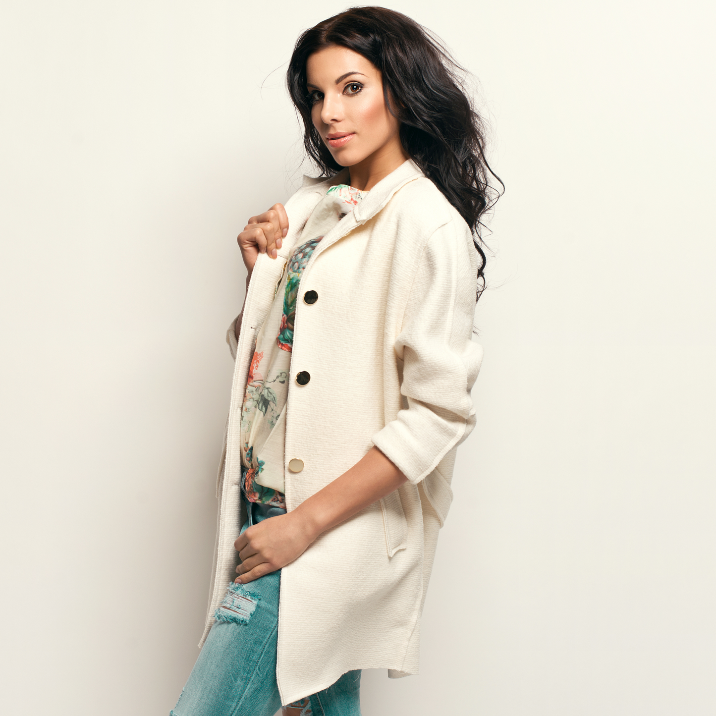 White Trench Coat